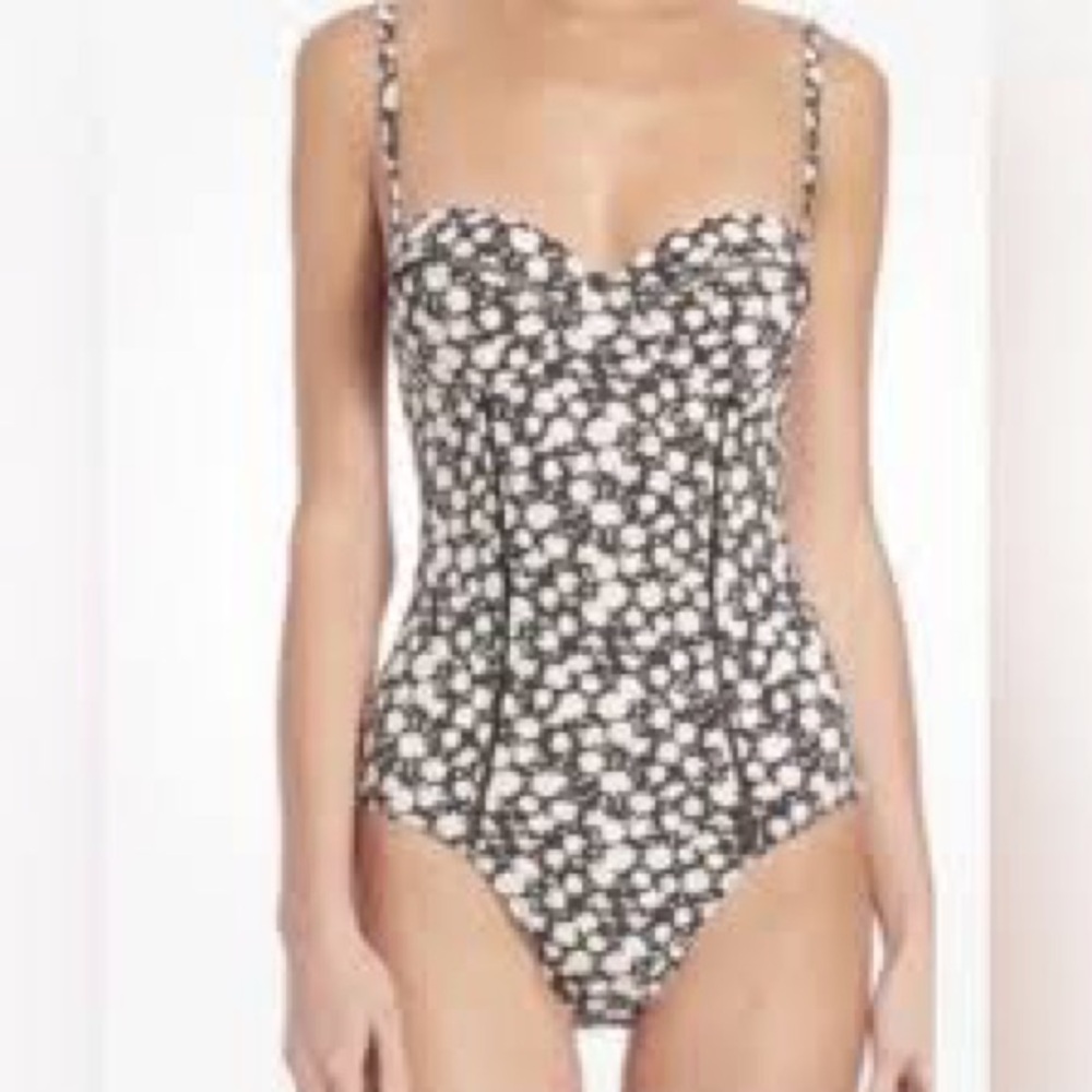 Tory Burch Floral One-Piece Swimsuit